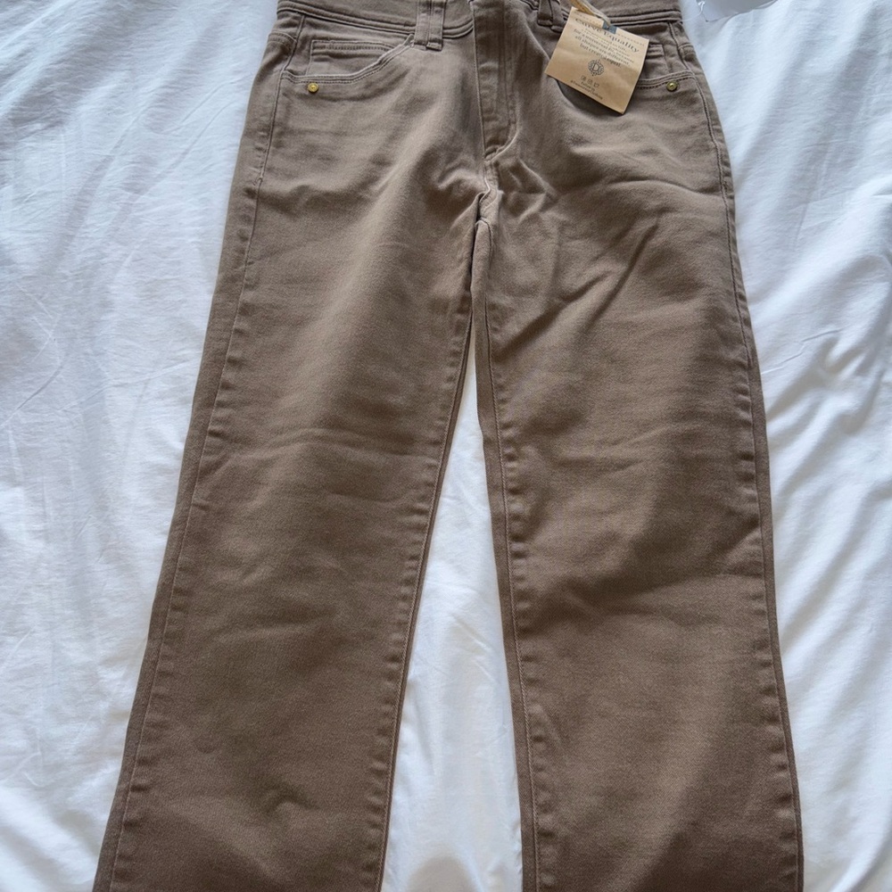 Democracy Women's Straight Leg Jeans in Brown